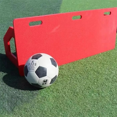 サッカーの訓練のための高密度ポリエチレンの折りたたみのサッカーの反動の壁板