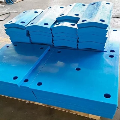 防水青いプラスチック海洋のパネルUHMWPEのドックのフェンダーは突堤のフェンダーのためにパッドを入れる