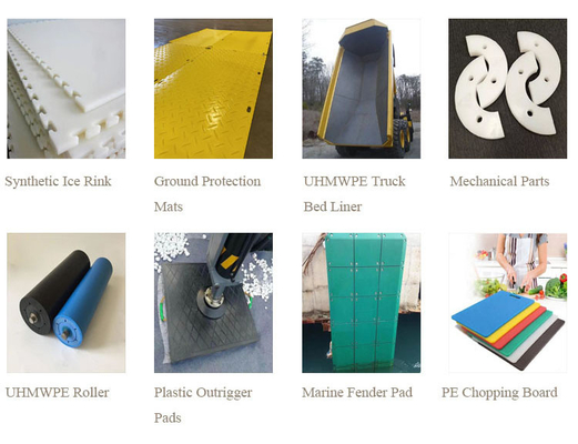 4x8 Uhmwpe プラスチックシート 合成アイスリンク 無毒