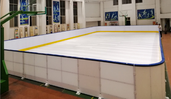 中国製 地下室アイスランド フロアボールコート 沿岸から海岸へ 携帯型合成UHMWPEシート アイスリンク